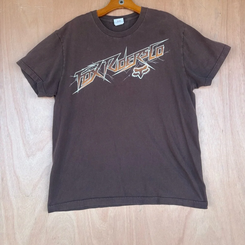 Fox Chocolate Brown Tee - Picture 1 of 3